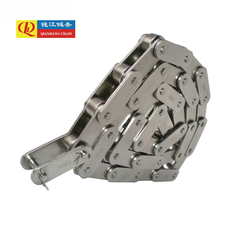 Double pitch conveyor chain