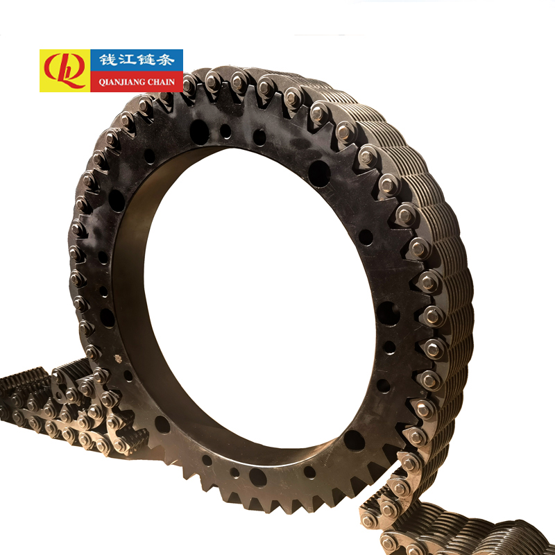 Flank contact silent chain