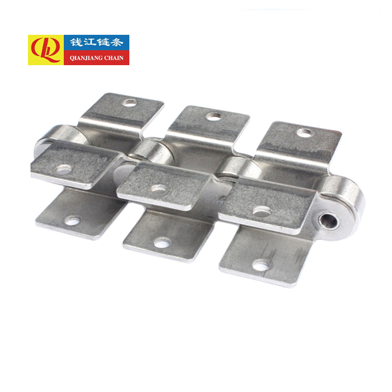 Hindi kinakalawang na asero double pitch conveyor chain attachment