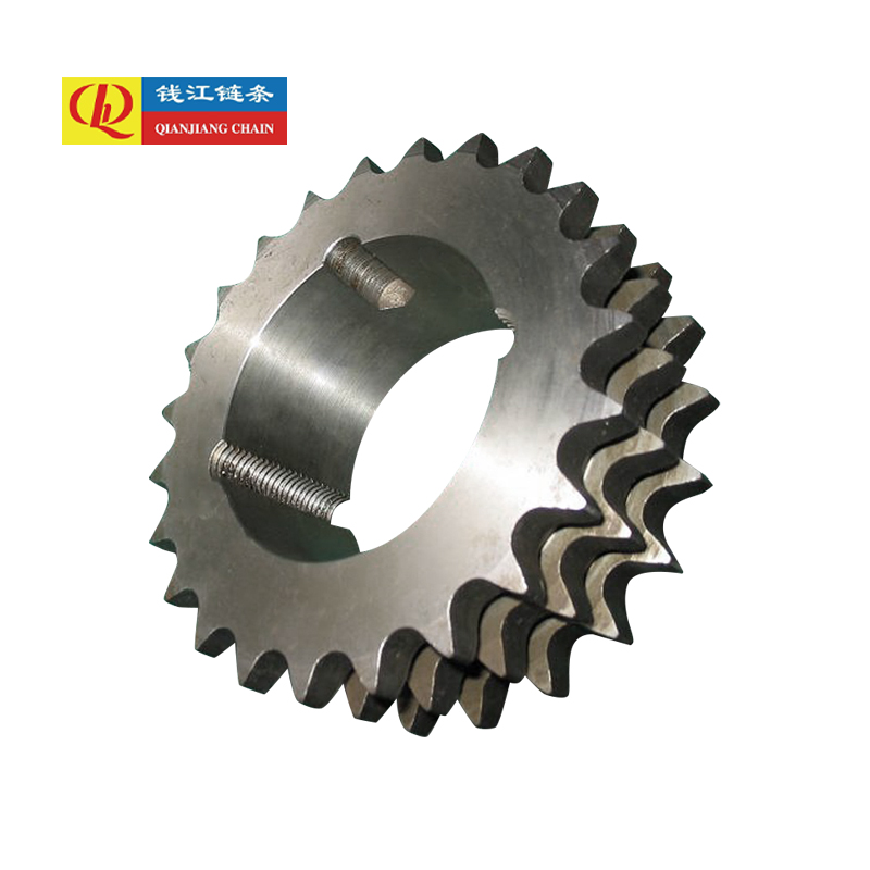 Tripe row taper bushed sprockets