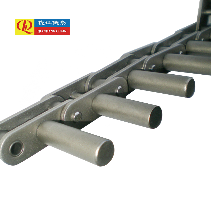 Double pitch conveyor chain na may pinahabang mga pin