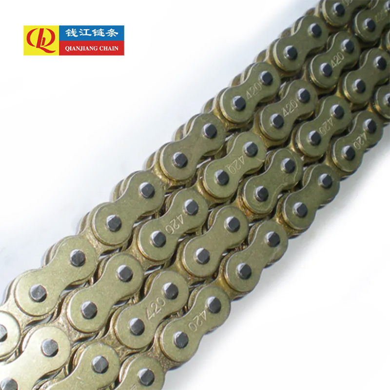 Ang 420V-O(X) high-strength motorcycle oil seal chain na binuo at ginawa ng Qianjiang Chain Industries Co., Ltd. ay pumasa sa provincial new product appraisal